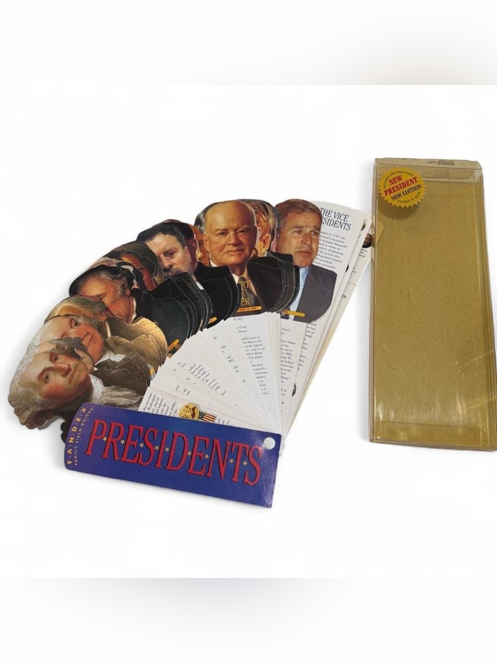 Fandex Family Field Guides: Presidents Flash Cards 2001 Edition George W Bush
